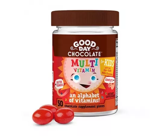  فيتامينات الشوكولاتة المتعددة للأطفال من جود داي 50