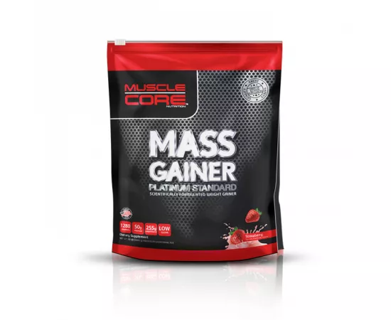 ماس جينر الفراولة من ماسل كور  12 رطل