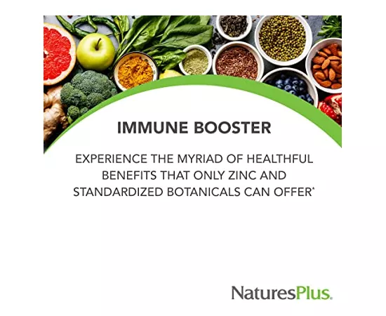 Natures Plus ImmunActin Zinc Lozenges 60's