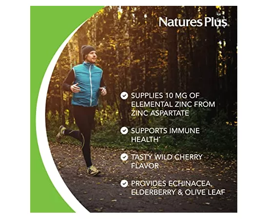 Natures Plus ImmunActin Zinc Lozenges 60's