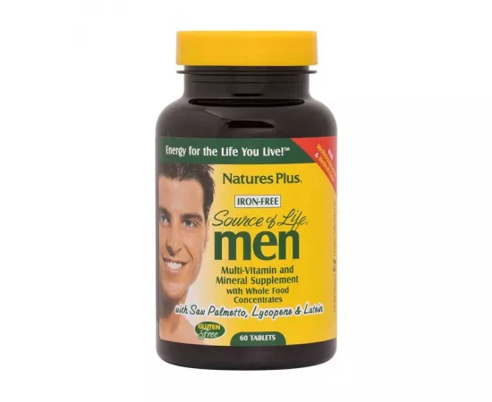 Natures Plus Source Of Life Men's Multi-vitamin 60's