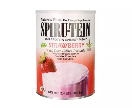 سبيرو تين الفراولة من ناتشرز بلس  2.4 رطل 1088 جرام 