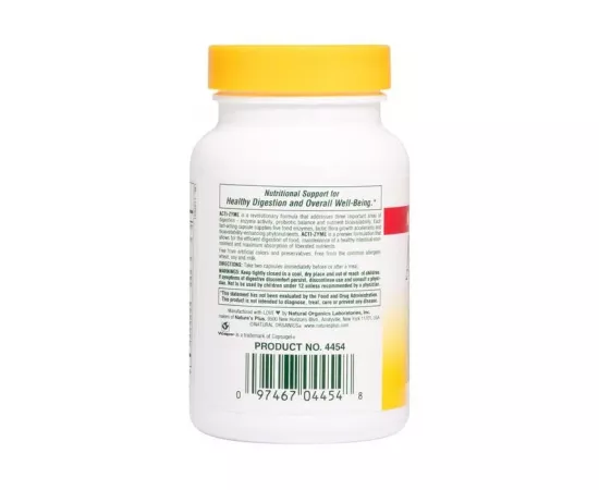  كبسولات أكتي زايم من ناتشرز بلس 90