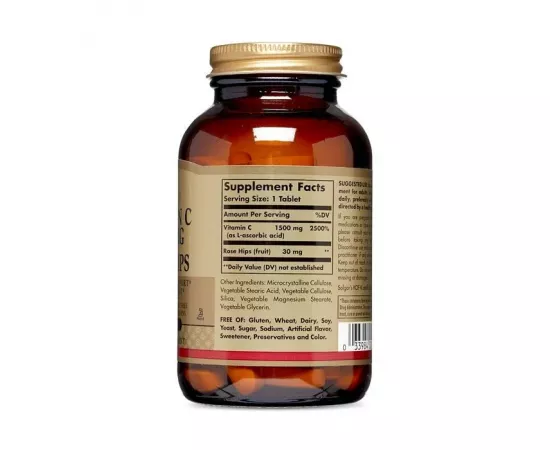 أقراص فيتامين ج من سولجار 1500 مج - 90's