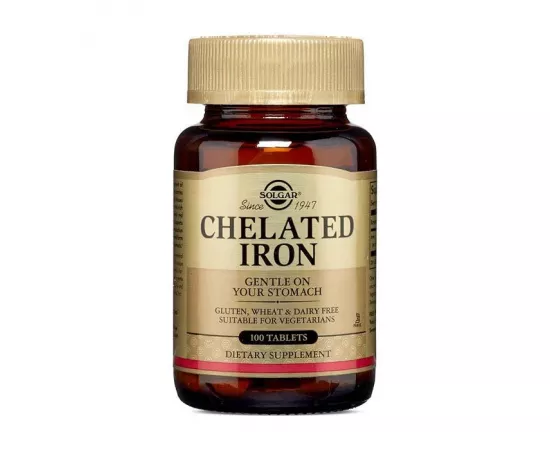 تابلت مستحلب الحديد من سولجار  100