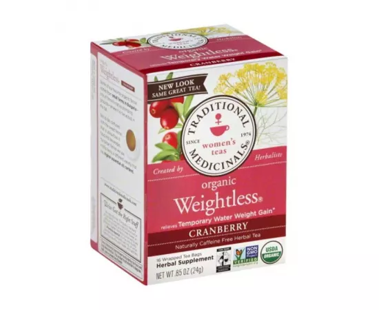 Traditional Medicinals Weightless Cranberry 16 Tea Bags