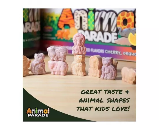 مضغيات الماغنيسيوم للأطفال بنكهة الكرز من ناتشرز بلس أنيمال باراد  90