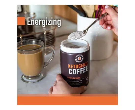 كيتوجينيك القهوة بنكهة البندق من رابيد فاير  225 جرام 15 حصة