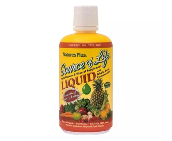 Natures Plus Liquid Source Of Life Energy Supplement 32oz