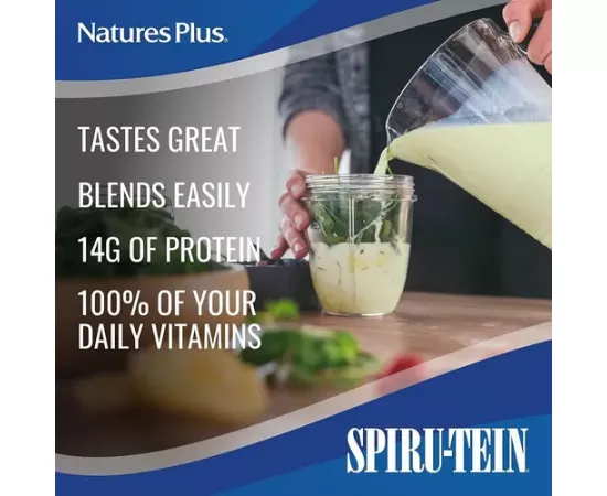 Natures Plus Spiru Tein Banana 1.2lb (544gm) Can