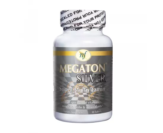  فيتامينات متعددة سوبر سلفر من ميجاتون - 30 قرص