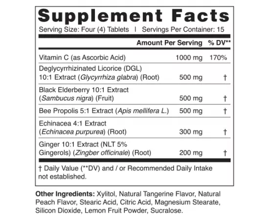 مزيج فايتل شيلد بوتينت هيربال مع فيتامين ج 1000 مل - 60 كبسولة