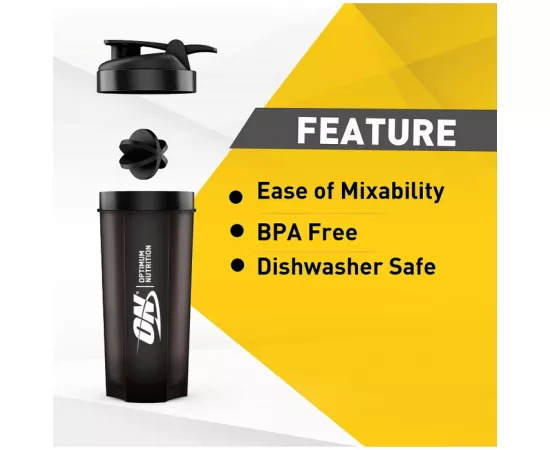 البروتين شيكر من أوبتيموم نيوتريشن  600 مللي