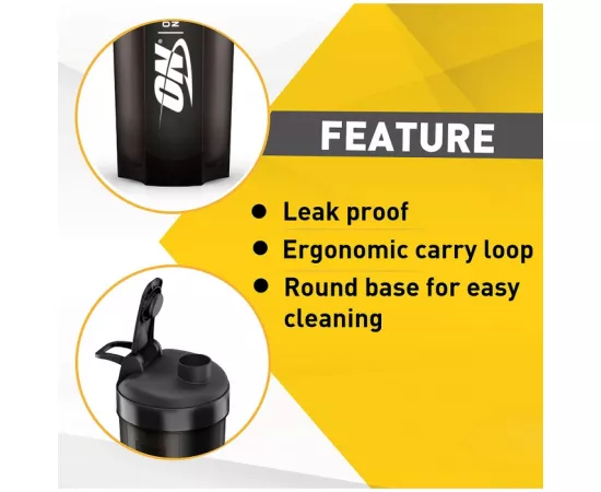 البروتين شيكر من أوبتيموم نيوتريشن  600 مللي