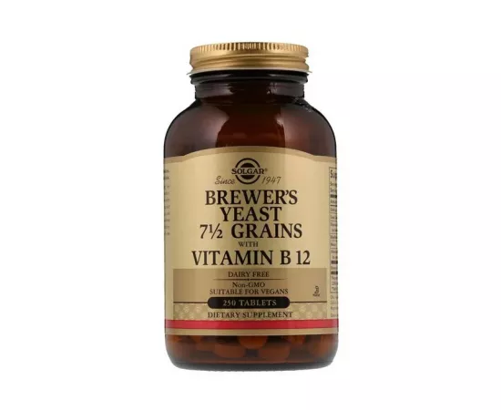 تابلت بريوير ييست مع فيتامين ب12 من سولجار  - 250