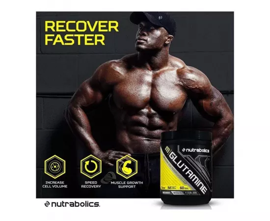 الجلوتامين بدون نكهة من نوترابوليكس  300 جرام