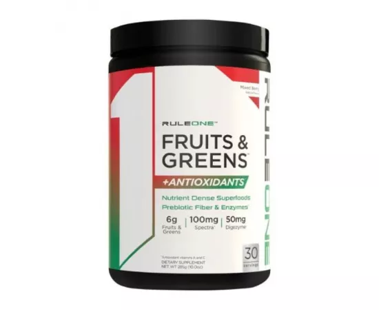 R1 Fruits & Greens + Antioxidants Mixed Berry 30 Servings 285g