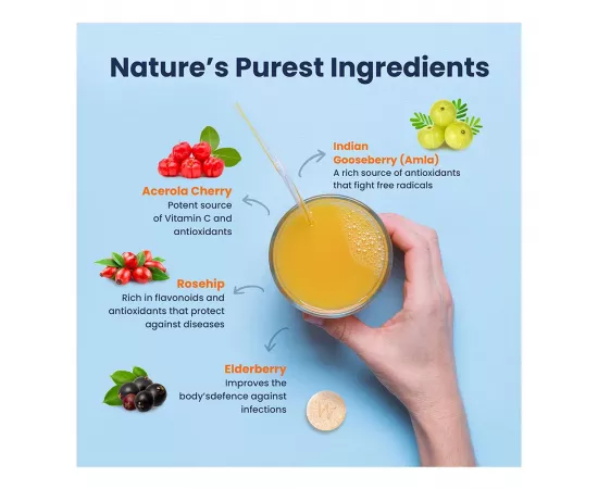  تابلت فيتامين سي + الزنك العضوي من ويلبينج نيوتريشن 16