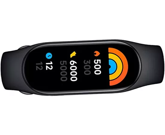 زيومي MI سمارت باند 7 أمولد شاشة عرض HD ١٠٠+ وجوه مخصصة للشاشة، مراقب لدقات القلب والنوم، 110 وضع رياضي | حياة البطارية 14-يوم | شارج مغناطيسي | 5 ATM مضاد للماء | بلوتوث 5.2 - أسود