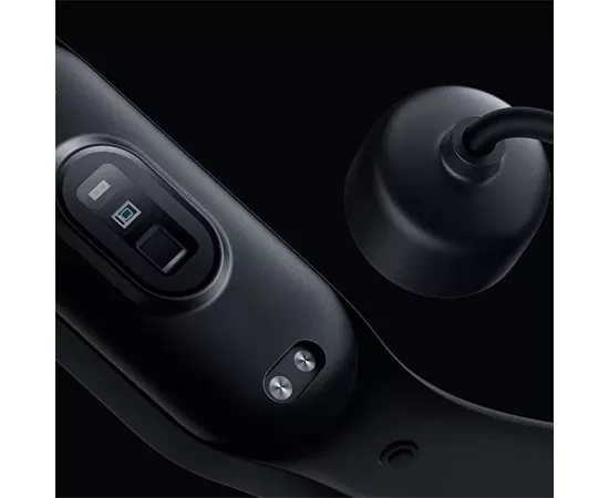 زيومي MI سمارت باند 7 أمولد شاشة عرض HD ١٠٠+ وجوه مخصصة للشاشة، مراقب لدقات القلب والنوم، 110 وضع رياضي | حياة البطارية 14-يوم | شارج مغناطيسي | 5 ATM مضاد للماء | بلوتوث 5.2 - أسود