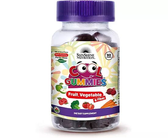 كول جاميز الألياف والفواكه النباتية من صن شاين نيوتريشين 90 