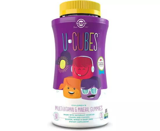 Solgar U Cubes Multi Vitamins & Minerals Gummies 120's