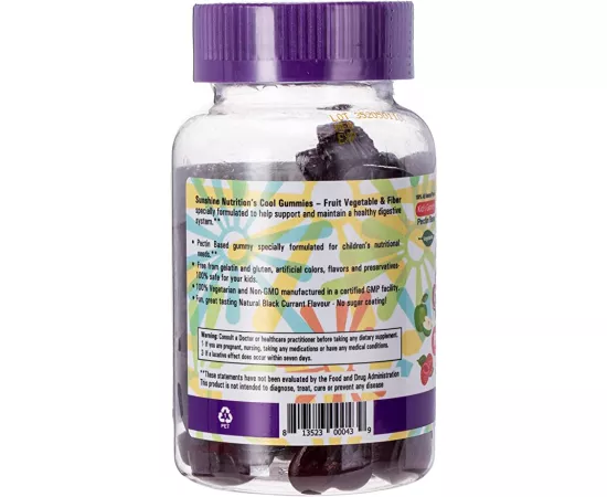 كول جاميز الألياف والفواكه النباتية من صن شاين نيوتريشين 45 