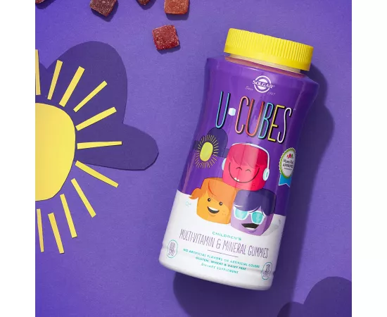 Solgar U Cubes Multi Vitamins & Minerals Gummies 120's