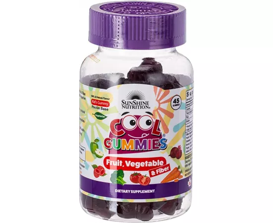 كول جاميز الألياف والفواكه النباتية من صن شاين نيوتريشين 45 