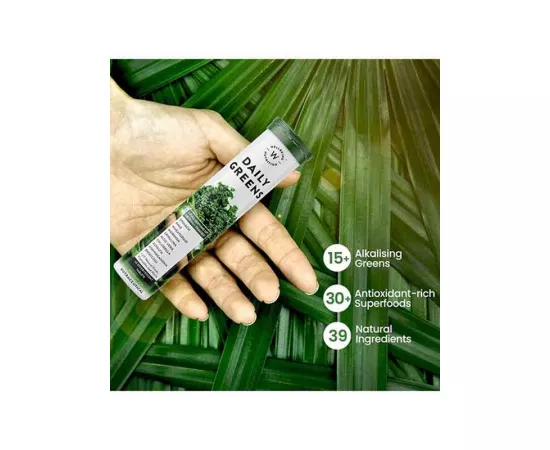 أقراص دايلي جرينز الفوارة من ويلبينج نيوتريشن  15