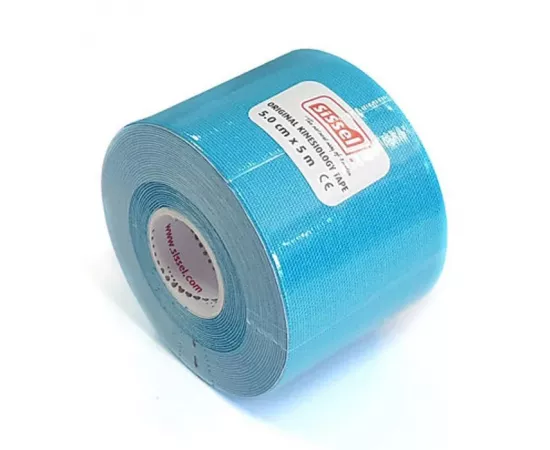 شريط كينسيولوجي  أزرق من سيسيل  5.0سم x 5م