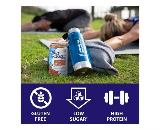 بيور 35جرام  فروستي تشوكلت بروتين شيك 325 مللي