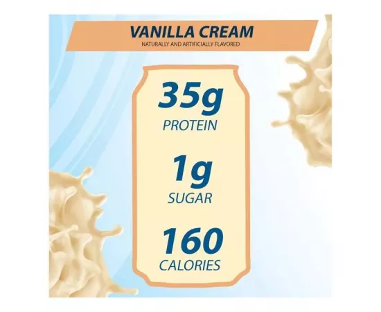 بيور  35جرام بروتين شيك الفانيليا كريم  325 مللي