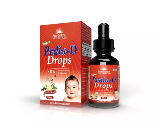 Sunshine Nutrition Pedia-D Drops Vanilla Flavor 50 ml