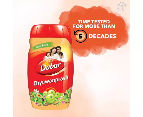 Dabur Chyawanprash; Immunity Booster; Enriched with Vitamin C; Herbal; Natural 500g