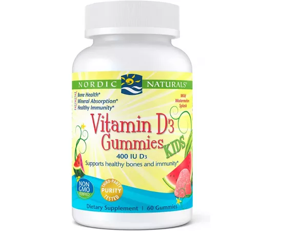 Nordic Sunshine Vitamin D3 Gummies Kids 60's
