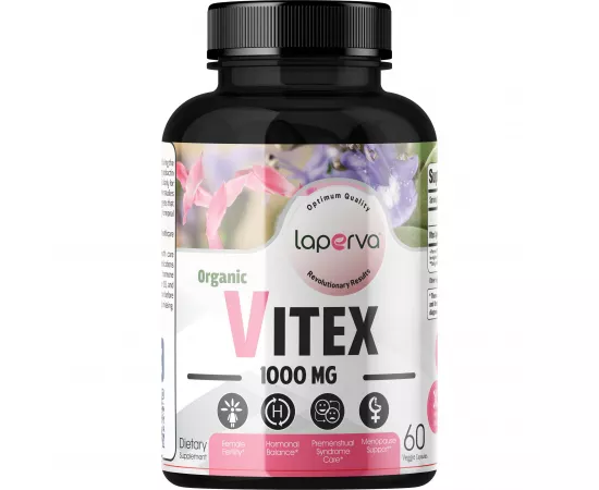 Laperva Organic Vitex 1000mg Veggie Capsules 60's
