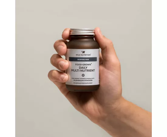 Wild Nutrition Food-Grown Daily Multi Nutrient - Men 60 Capsules