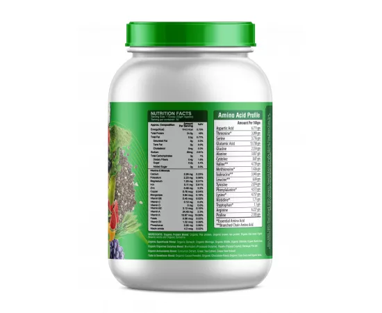 OEN بروتين نباتي بنكهة الشوكولا البلجيكي - 2.2 باوند (1 كيلوجرام)