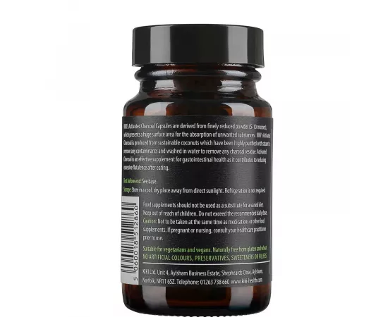 كبسولات الفحم النشط من كيكي هيلث 50