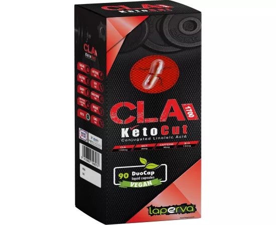 CLA كيتو كات من لابيرفا 1700 مج - مل 90 كبسولة ديو