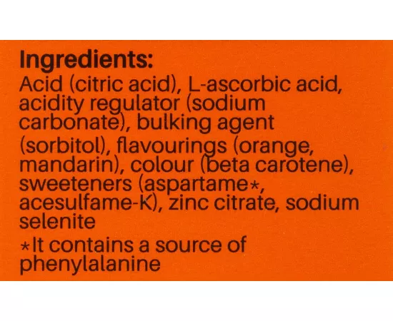 Sunshine Nutrition Immune Support Effervescent tablets 20's x 12 Pack