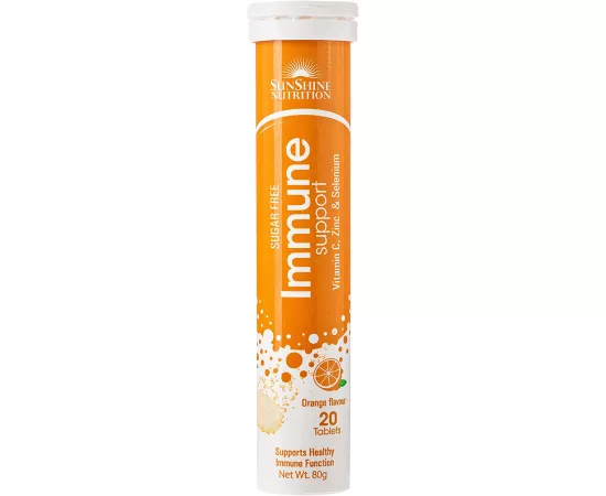 Sunshine Nutrition Immune Support Effervescent tablets 20's x 12 Pack