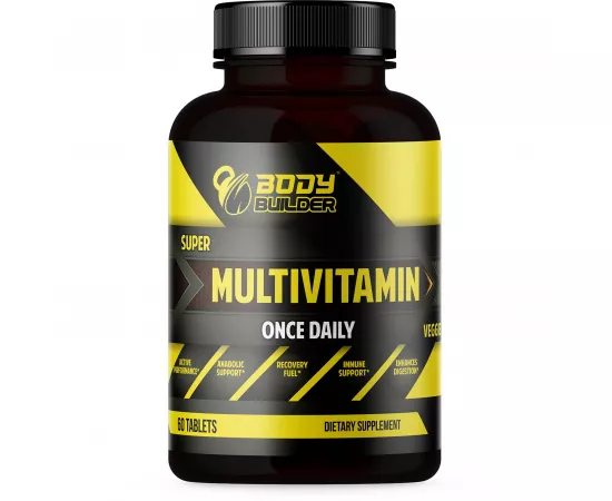 أقراص فيتامينات متعددة من بادي بيلدر 60's