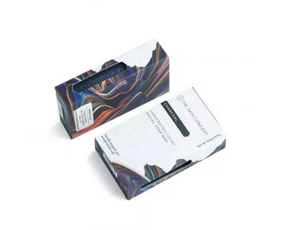  لوح صابون للوجه بالفحم من ذا سكين كونسيبت