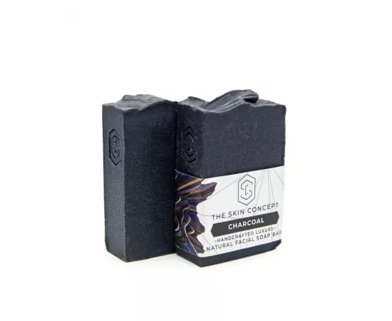  لوح صابون للوجه بالفحم من ذا سكين كونسيبت