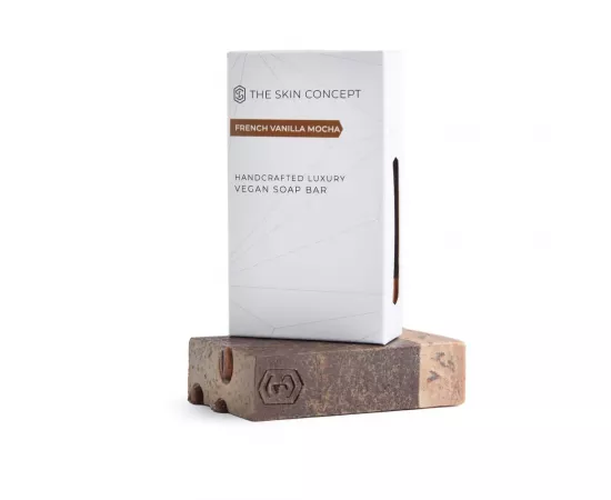 صابون برائحة الموكا والفانيلا الفرنسية من ذا سكين كونسيبت