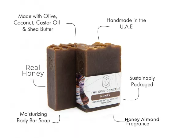 لوح صابون بالعسل من ذا سكين كونسيبت