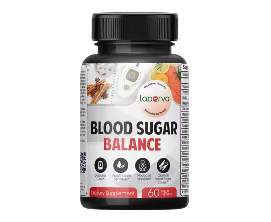 كبسولات لتوازن السكر في الدم من لابيرفا - 60 كبسولة نباتية