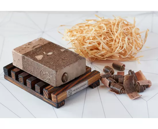 صابون برائحة الموكا والفانيلا الفرنسية من ذا سكين كونسيبت